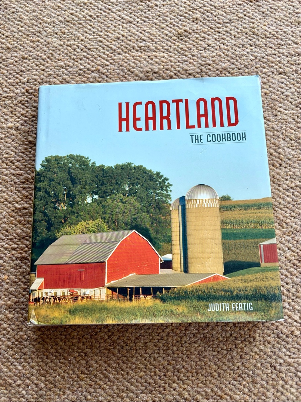Heartland The Cookbook Judith Fertig Midwest Farmhouse Cooking Hardcover